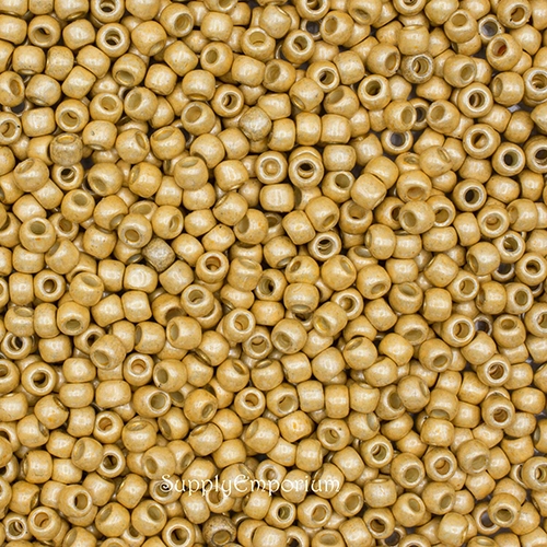 11/0 Permafinish Matte Galvanized Starlight Toho Seed Bead - Quantity: 10 grams - 2524 - Image 2