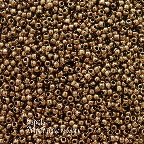11/0 Bronze Toho Seed Bead - Quantity: 10 grams - 2531