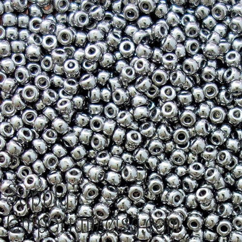 8/0 Miyuki Seed Beads - Nickel Plated, 8-190 (5 Grams) 2916 - Image 3