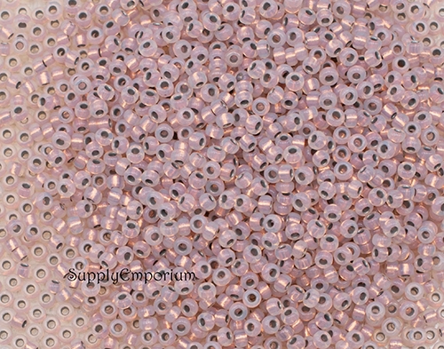 11/0 Copper Lined Opal Miyuki Seed Bead - Quantity: 5 grams - 3998R