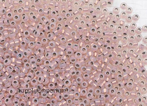 11/0 Copper Lined Opal Miyuki Seed Bead - Quantity: 5 grams - 3998R - Image 2