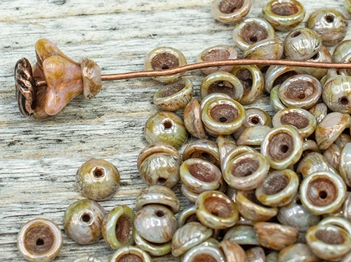 4x2mm Saturated Metallic Hazel Starman Teacup - 5 Grams - 4109RR - Image 2