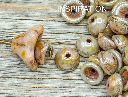 4x2mm Saturated Metallic Hazel Starman Teacup - 5 Grams - 4109RR