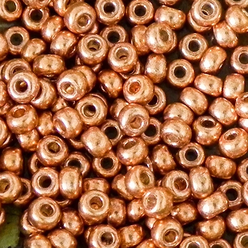 11/0 DC Galvanized Muscat Miyuki Seed Bead - Quantity: 10 grams - 5681 - Image 2