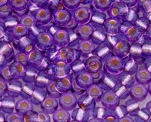 6/0 Duracoat S/L Dyed Dark Orchid Miyuki Seed Bead - Quantity: 15 grams - 5774R - Image 3