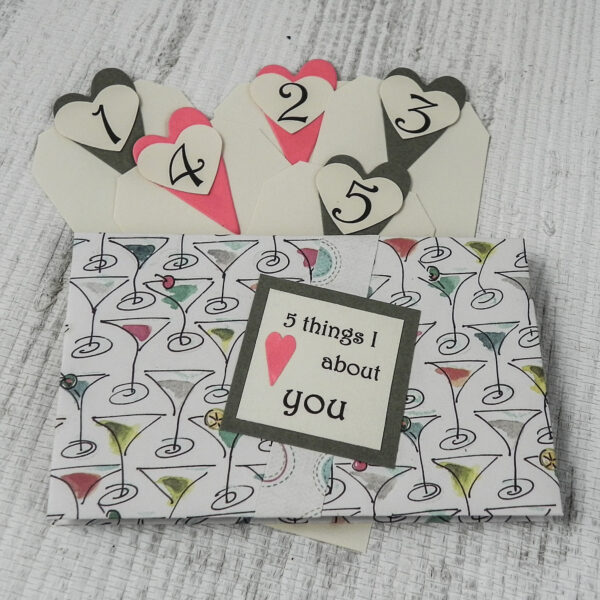 Tutorial For 5 Things I Love About You Tag Book, Instant Download - Image 4