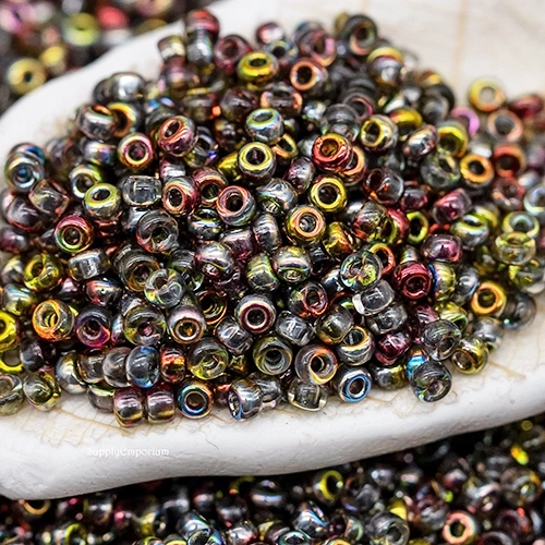 11/0 Golden Rainbow Unions Seed Bead - Quantity: 10 grams - 3752RR