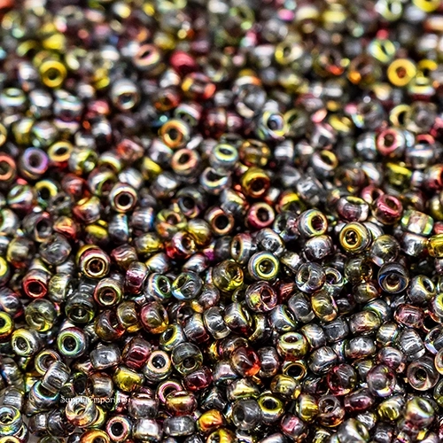 11/0 Golden Rainbow Unions Seed Bead - Quantity: 10 grams - 3752RR - Image 3