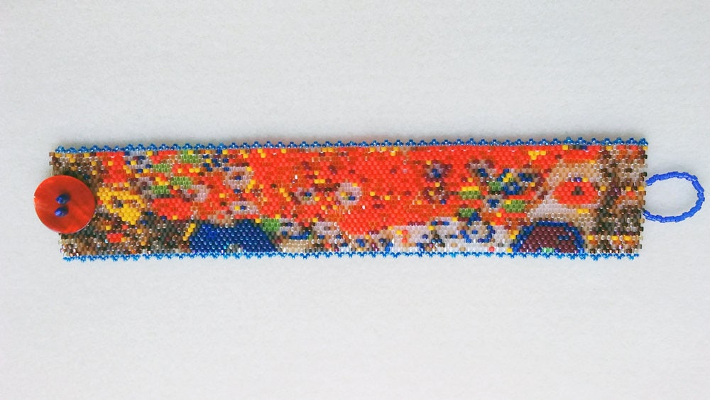 Bracelet Pattern - Peyote and Loom Patterns - Klimt Altered 7 - Image 3