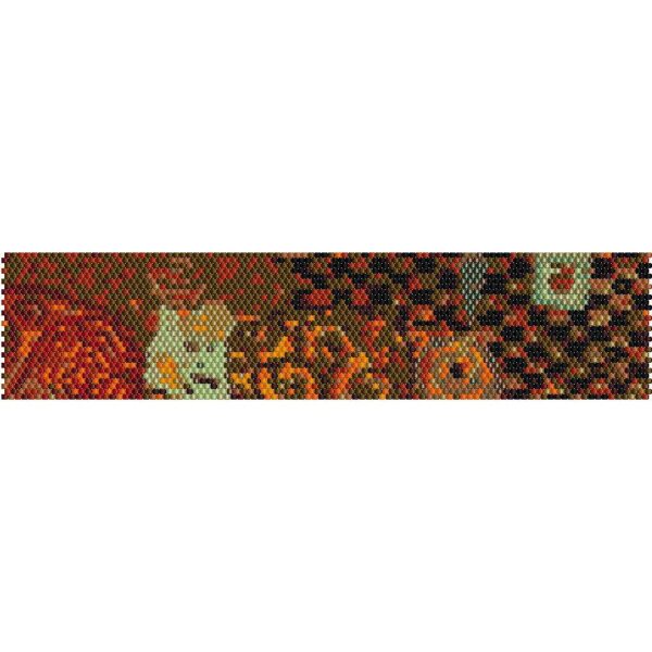 Delica Pattern Klimt Altered 4 - Beadweaving Pattern for Peyote and Loom - Image 2