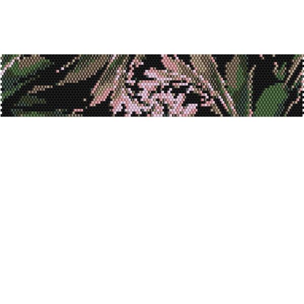 Peyote Stitch Bracelet Pattern - Bead Loom Bracelet Pattern - PP9 - Delica Bead Bracelet Pattern - Image 2