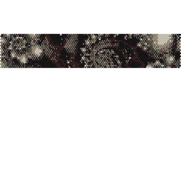 Delica Bead Weaving Pattern - PP19a - Delica Bracelet Pattern for Loom and Peyote Stitch - Image 2