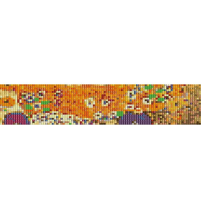 Bracelet Pattern - Peyote and Loom Patterns - Klimt Altered 7 - Image 2