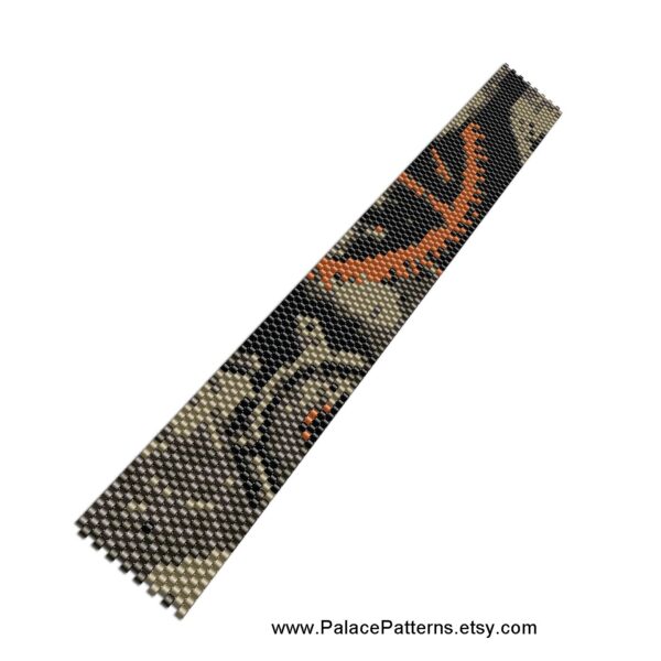 Steampunk Inspired Beaded Bracelet Pattern - pp63 - Image 2