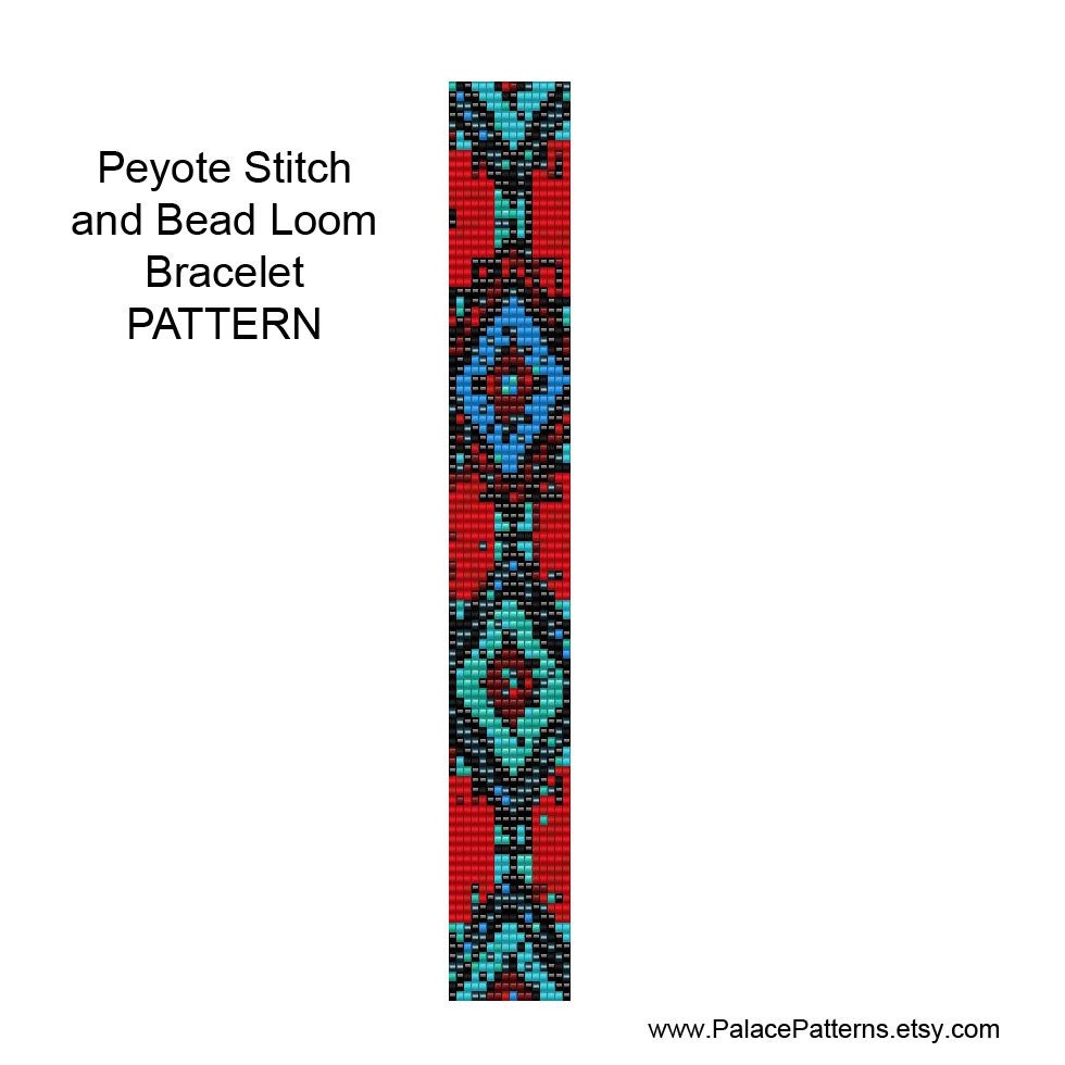Delica Bead Bracelet Pattern - PP44
