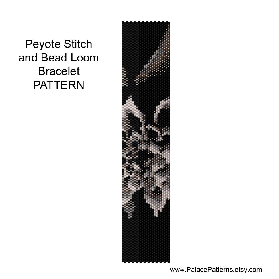 Bracelet Pattern for Bead Loom or Peyote Stitch - PP204