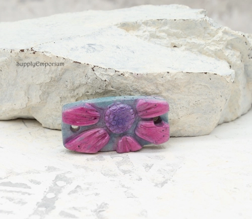 Polymer Clay Connector, 2 Hole Connector, Clay 5325