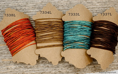 1.5mm Natural Violet Round Indian Leather Cord - 4 Yards, 7350L - Image 4