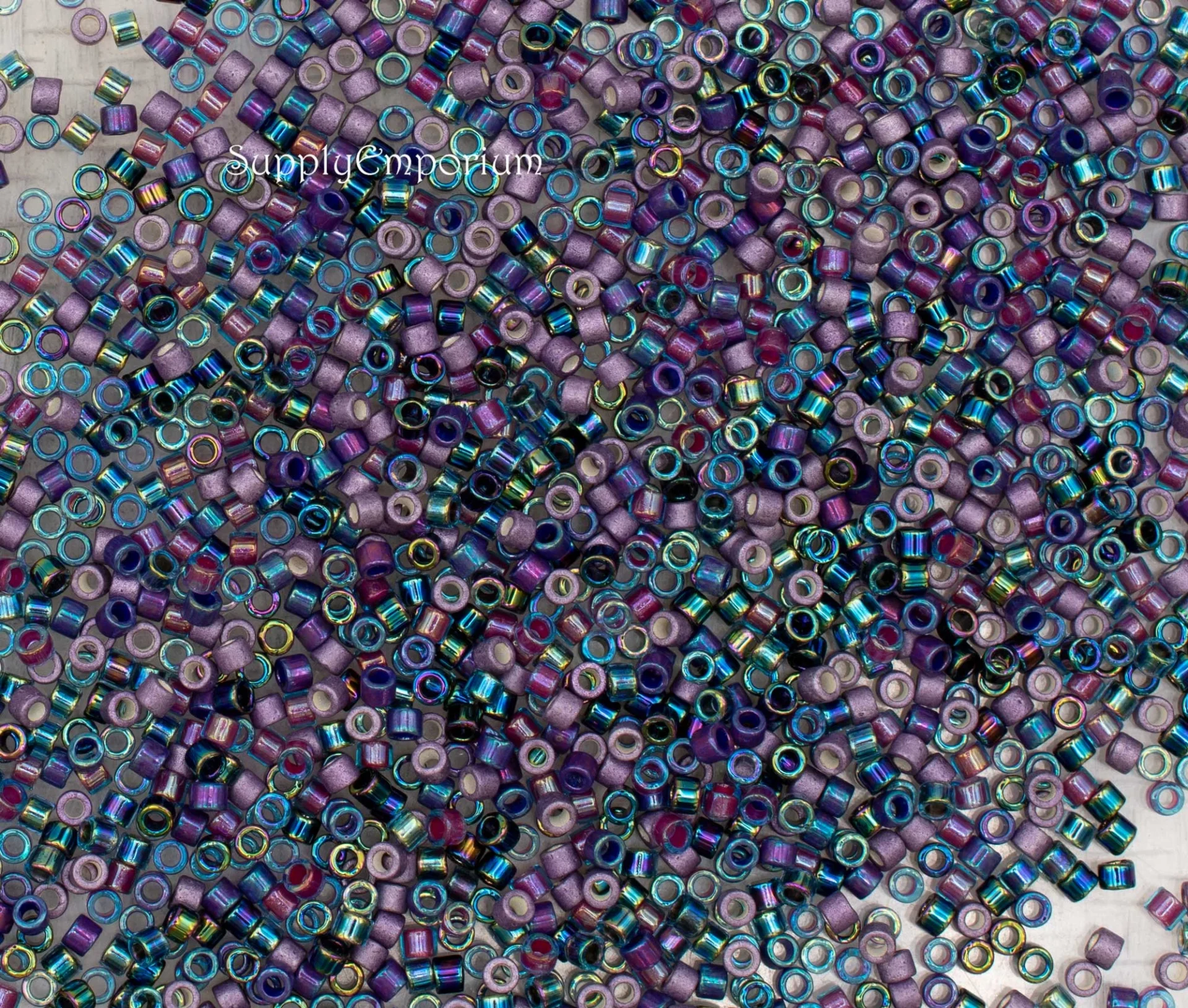 Delica Bead Mix – Mysterious – 11/0 Miyuki Delica Beads (5 grams) – Mix68 - Image 2