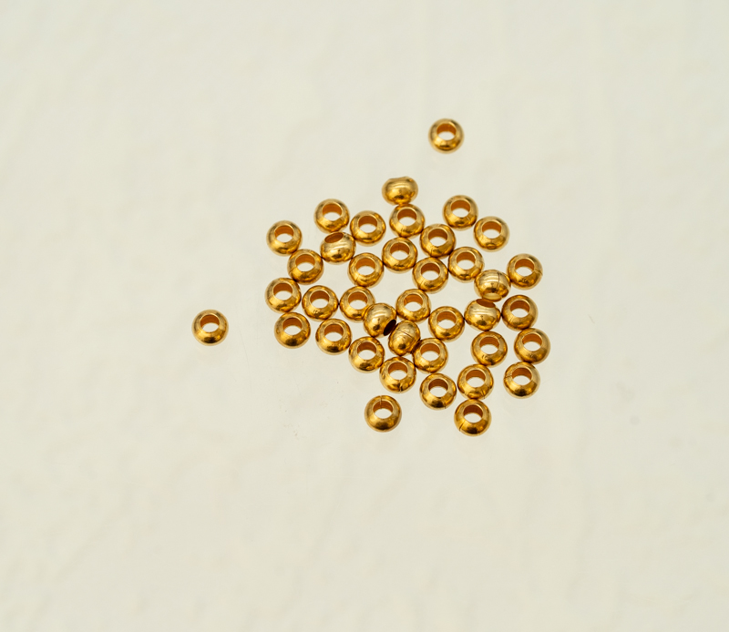 6/0 Metal Seed Beads - Gilding Metal (20 Grams) 1234 - Image 2
