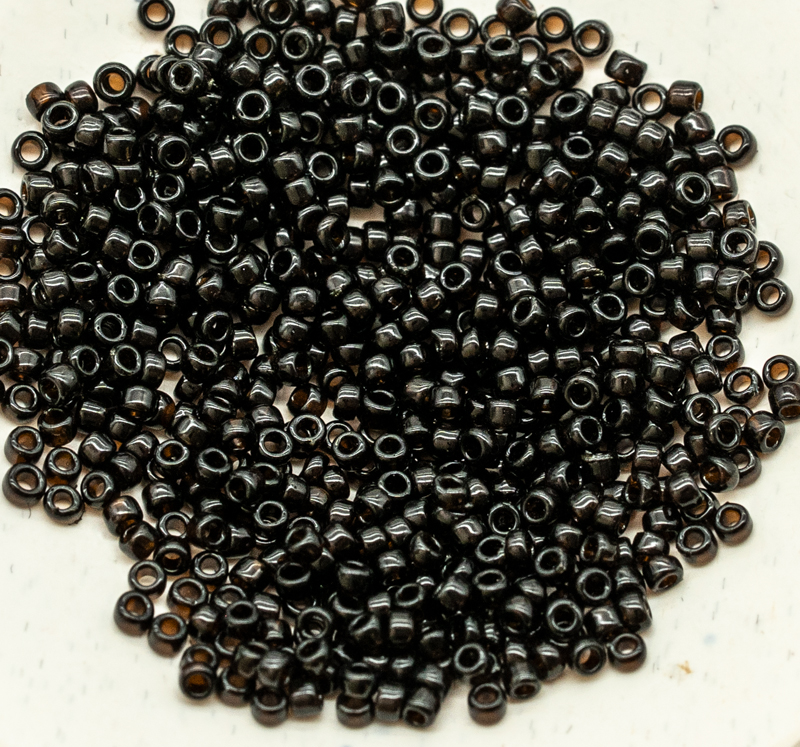 15/0 toho seed beads transparent root beer 15-14