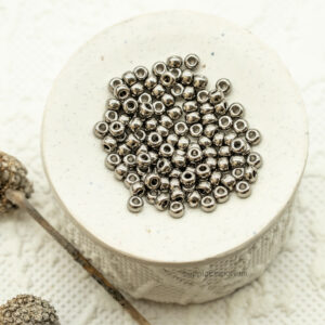 8/0 miyuki seed beads nickel plated 8-190