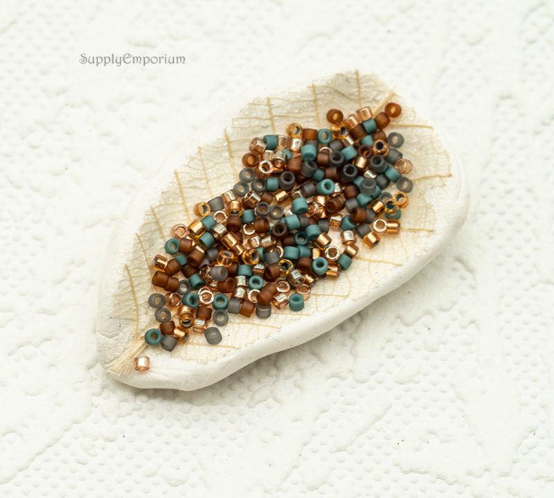 Delica Bead Mix – Urban – 11/0 Miyuki Delica Beads (5 grams) – Mix98 - Image 2