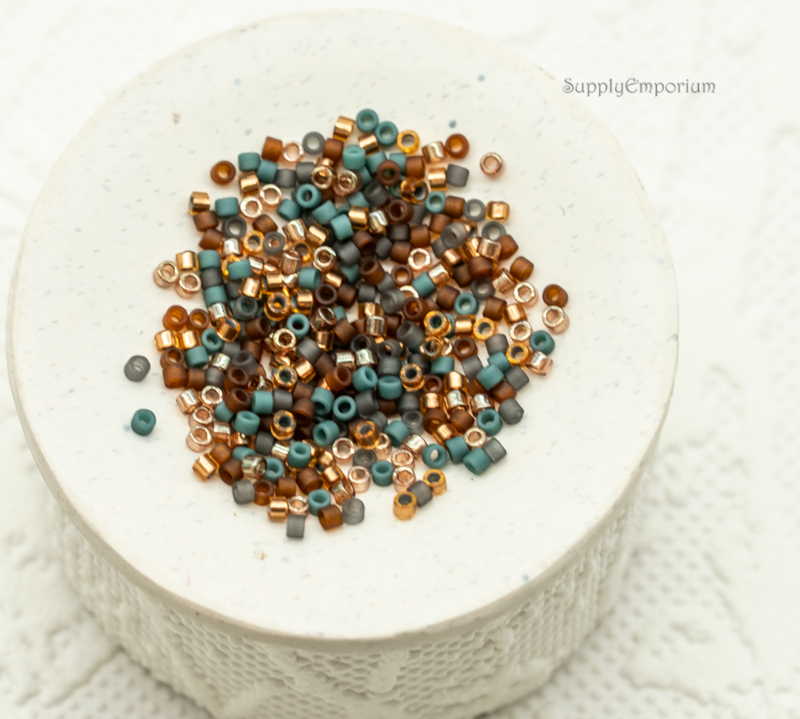 Delica Bead Mix – Urban – 11/0 Miyuki Delica Beads (5 grams) – Mix98 - Image 3