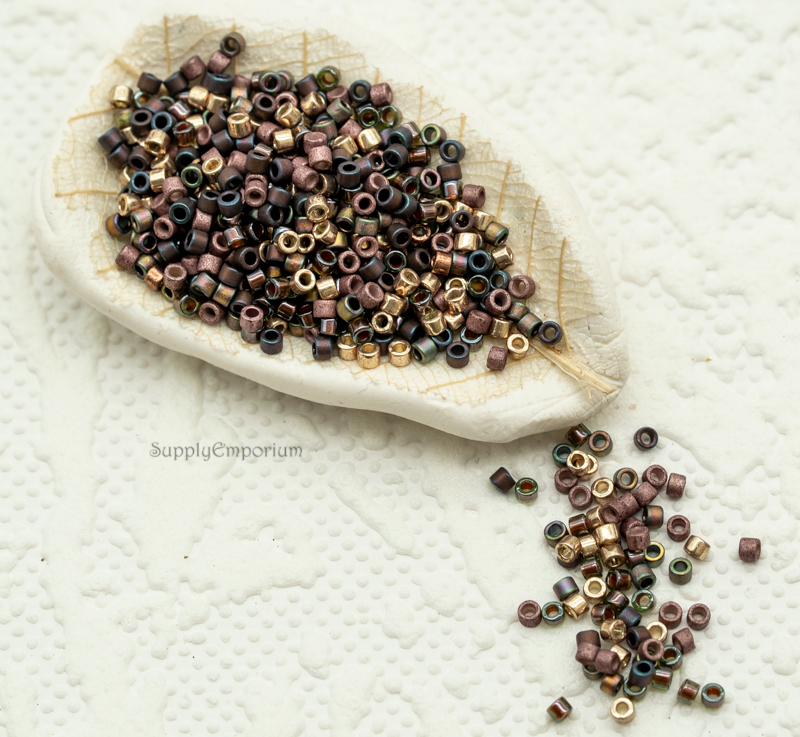 Delica Bead Mix – Raspberry – 11/0 Miyuki Delica Beads (5 Grams) - MIX69 - Image 2