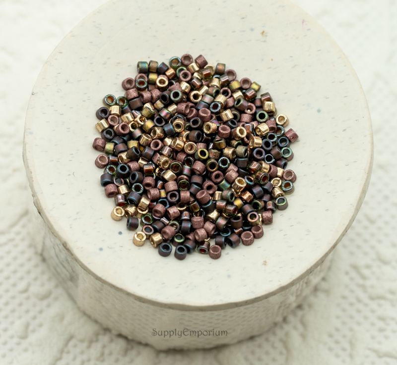 Delica Bead Mix – Raspberry – 11/0 Miyuki Delica Beads (5 Grams) - MIX69 - Image 3